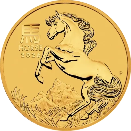 Australijski-Rok-Konia-Lunar-III-1-4-oz-Mennica Inwestorow_rewers.webp