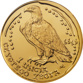 Orzeł Bielik 1 oz złota
