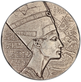 3000 Franków 2017 – Królowa Nefertete - 5oz srebra